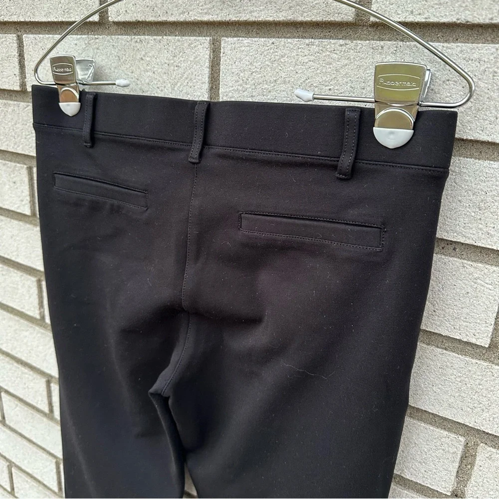 Betabrand Bootcut Dress Pant Yoga Pants Black Petite Ponte Stretch Office M - Picture 5 of 8